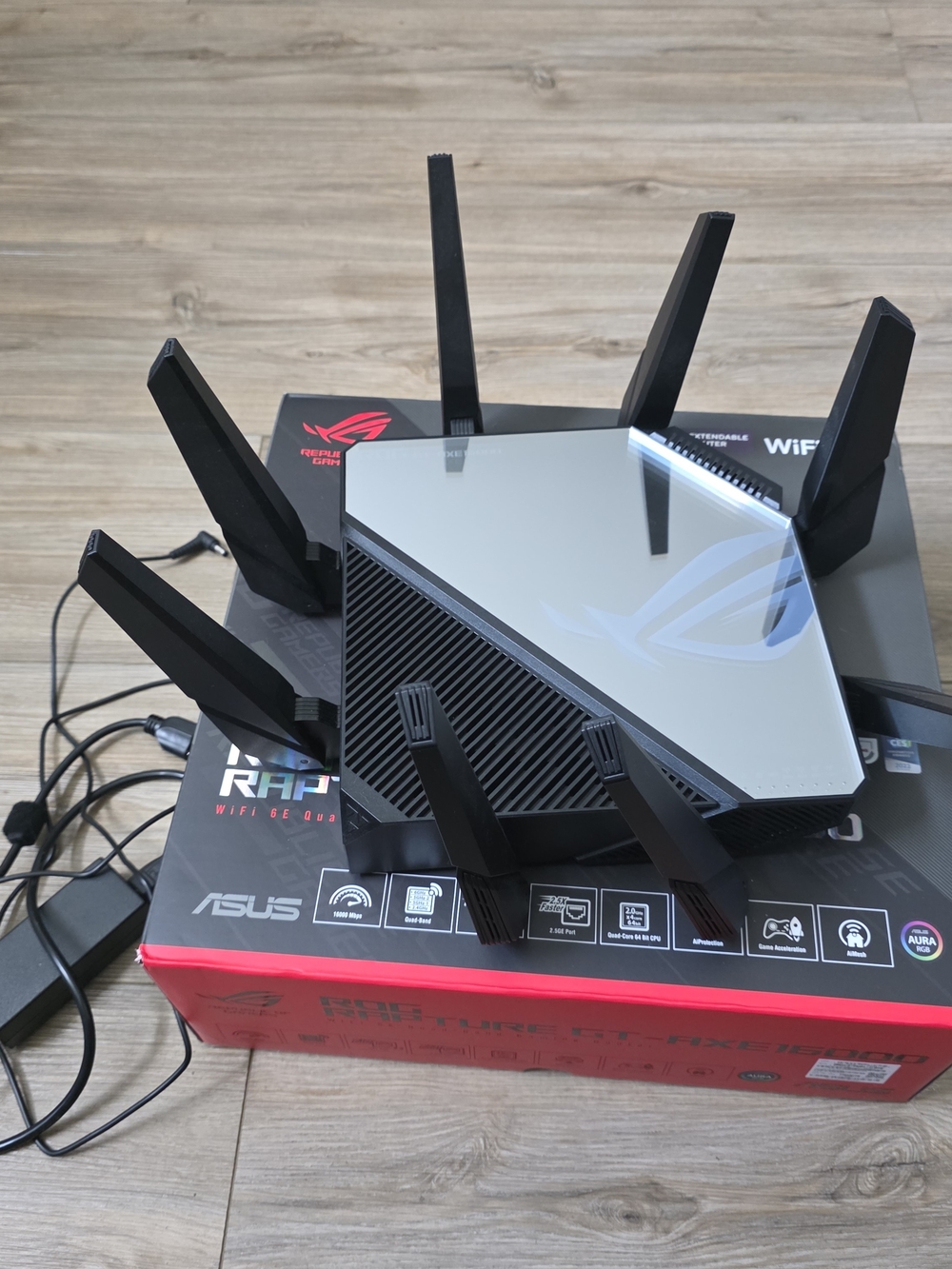 ASUS ROG Rapture WiFi 6E Gaming Router IN BOX - Picture 13 of 13